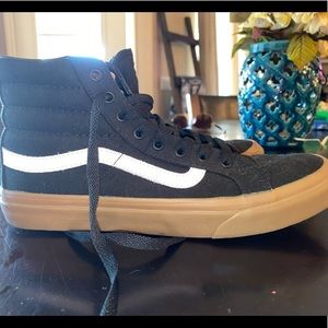 Vans sk8-Hi slim light gum/black